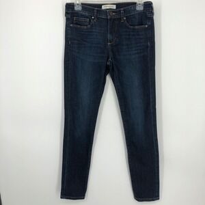 Banana Republic Womens Skinny‎ Jeans Size 28 Dark Wash Premium Denim